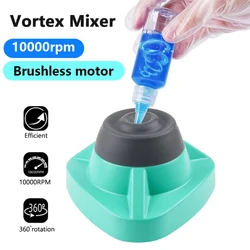 Tattoo Ink Mixer Mini Vortex Shaker Lab Mixing Nail Polish Eyelash Adhesives and Acrylic Paints Mixing