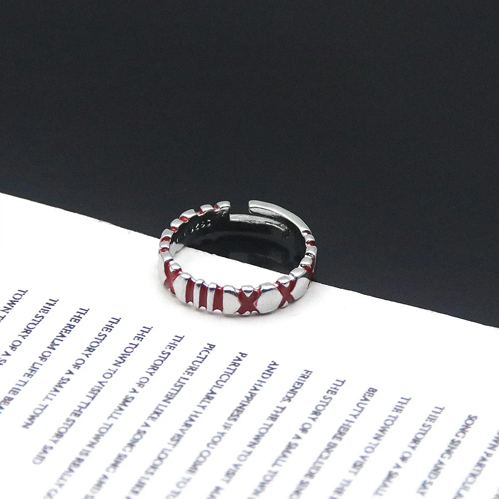 Origami Tobiichi Sword Art Online Kirito Juuzou Suzuya Tokyo Ghoul Verstellbarer Cosplay-Kostümring – Detail 7