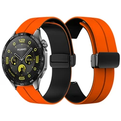 Correa de silicona suave con hebilla magnética para HUAWEI WATCH 4 Pro GT 2 3 SE 46mm 42mm/Runner/Ultimate, pulsera de muñeca, 22MM 20MM