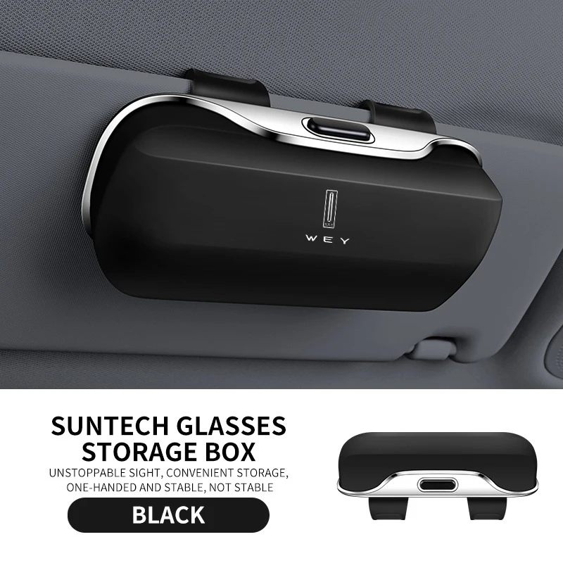 

For WEY Coffee 01 05 03 02 07 VV7 VV5 VV6 coffee latte 03 02 Accessories Car Visor Sunglasses Glasses Case Glasses Holder Clip