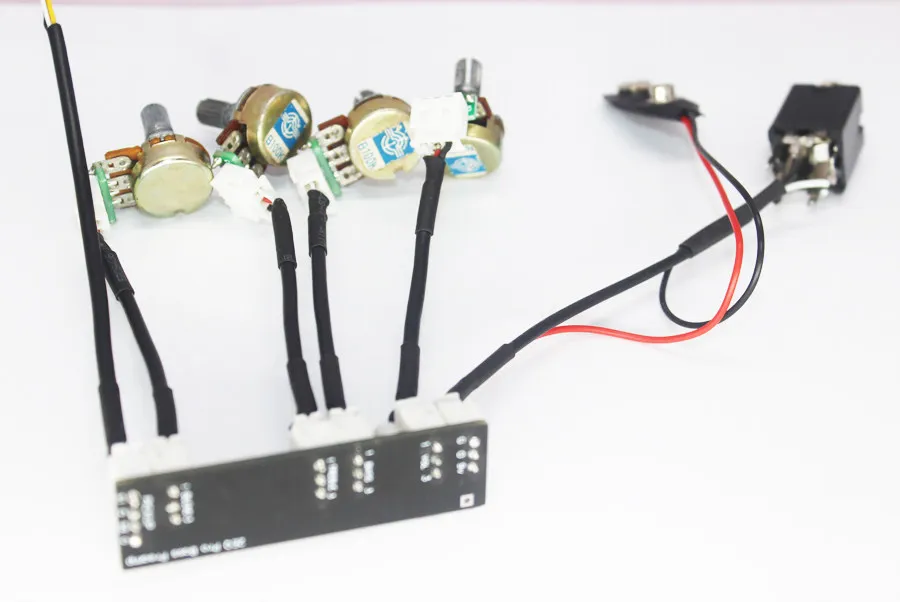 diy-bass-built-in-active-circuit-2-segment-eq-front-panel-for-p-bass-repair-and-modification