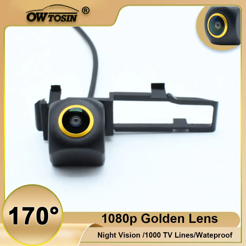 

Vehicle AHD 1080P 170° Golden Lens Rear View Car Camera For Toyota Corolla sedan E210 2018 2019 2020 2021 Reverse Monitor