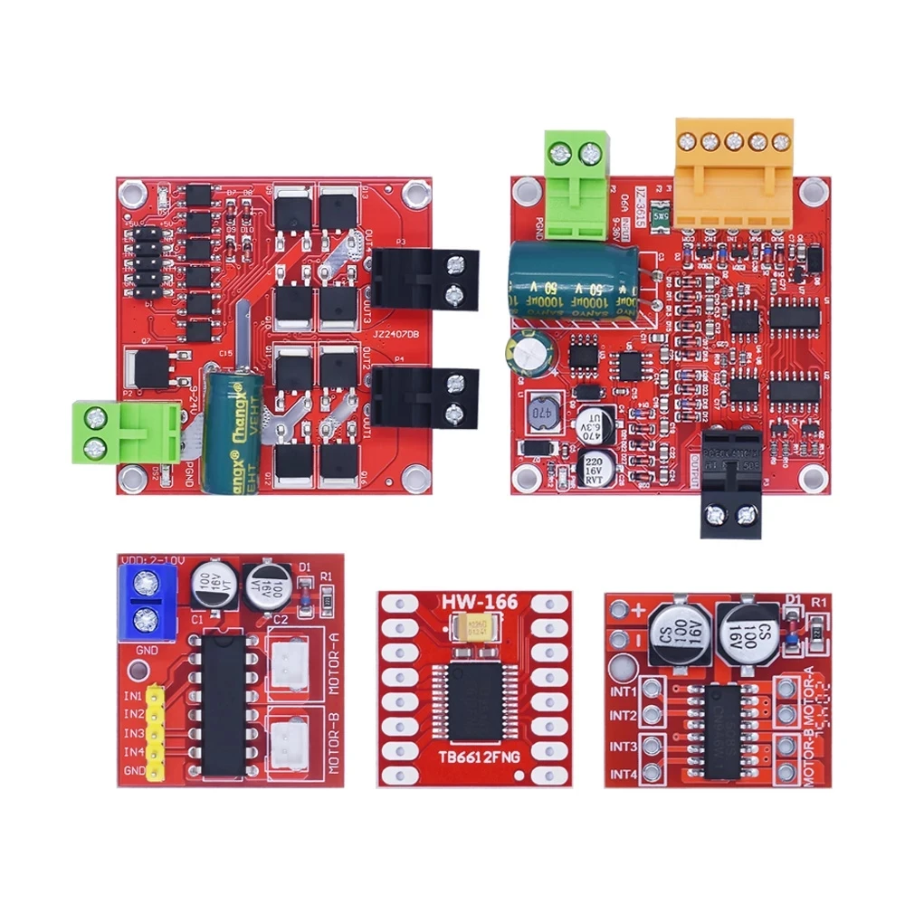 EQV DC Motor Drive Module Reversing PWM Speed Dual H Bridge Stepper Motor Mini Victory L298N