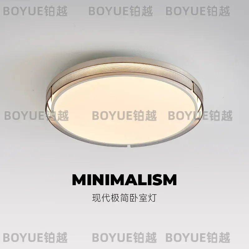 for Italian Minimalist Modern Simple LED Ceiling Lamp Luxury High Sense Light for Living Room Master Bedroom Zhongshan Lamps
