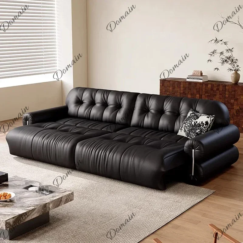 New France Designer Electric Sofa Bed Modern Simple Scalable Lounge Living Room Sofa Puff Living Room Furniture Canape Salon