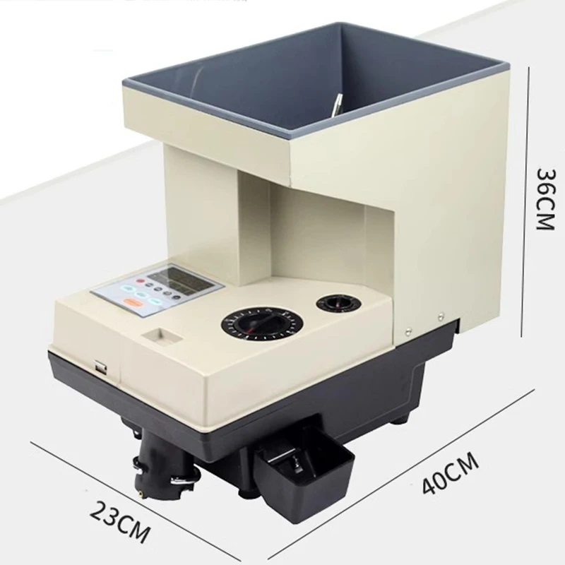 YT-618 high-speed coin sorting machine currency counting machine can count coins from multiple countries