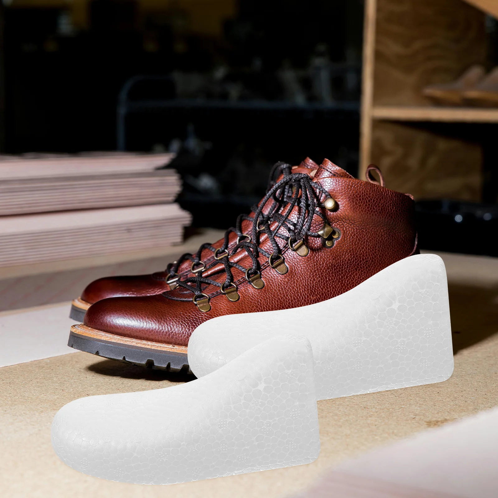 

10 пар пенопластовых вставок для формирования обуви, мягкий удобный материал, универсальная поддержка обуви, ботинок, предотвращает деформацию