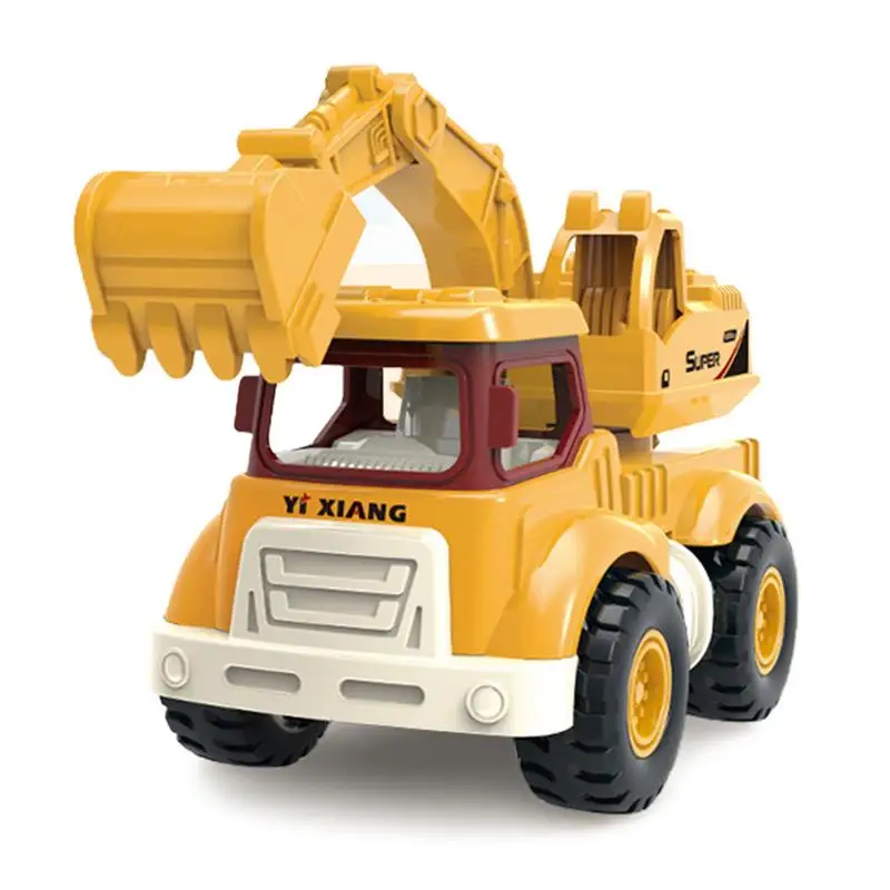 Excavator Toys For Boys Innovative Toy Construction Trucks Kids Excavator Multipurpose Construction Vehicle Toys Construction