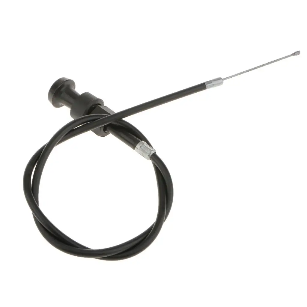 Universal Motorcycle Choke Cable Black Metal Spare Replacement for Yamaha PW80 PW50
