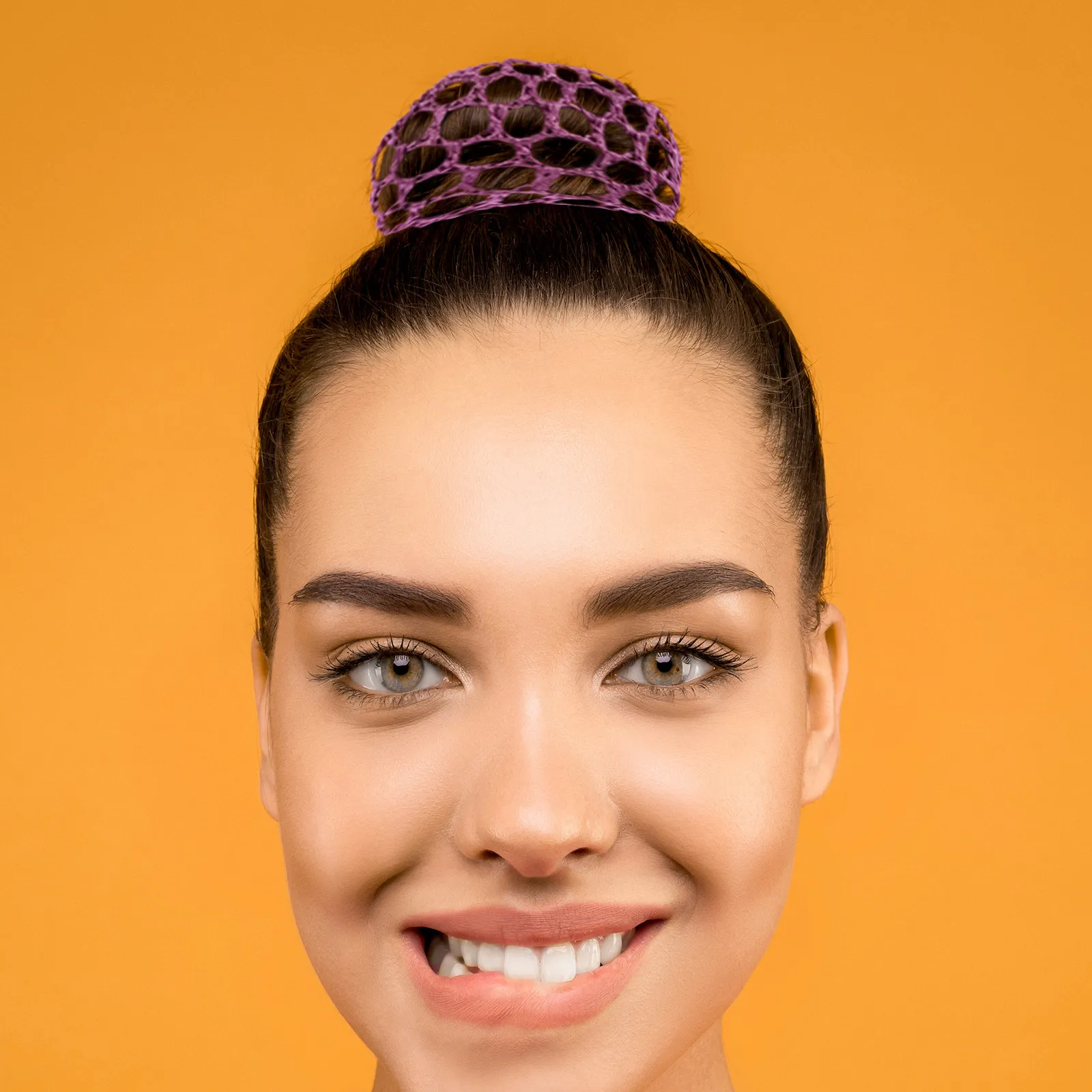 14 piezas de redecilla invisible para el cabello, de malla de alta calidad, ideal para recoger el cabello en moños, para bailarinas, azafatas, protección contra el calor del verano, para un look elegante y formal.