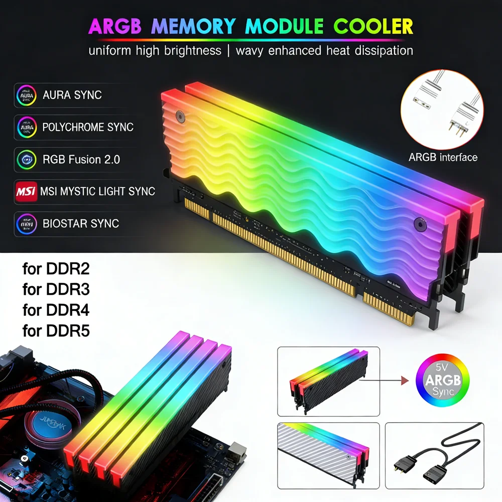 cooler-de-memoria-ram-argb-5v-3pin-aura-sync-com-dissipador-de-calor-e-almofada-termica-para-computadores-desktop-ddr2-ddr3-ddr4-ddr5