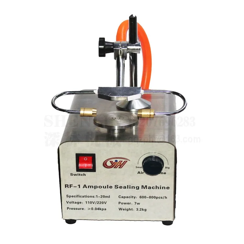 Rf-1 ampoule sealing machine/glass drawing machine/hydrogen-oxygen flame bottle sealing machine
