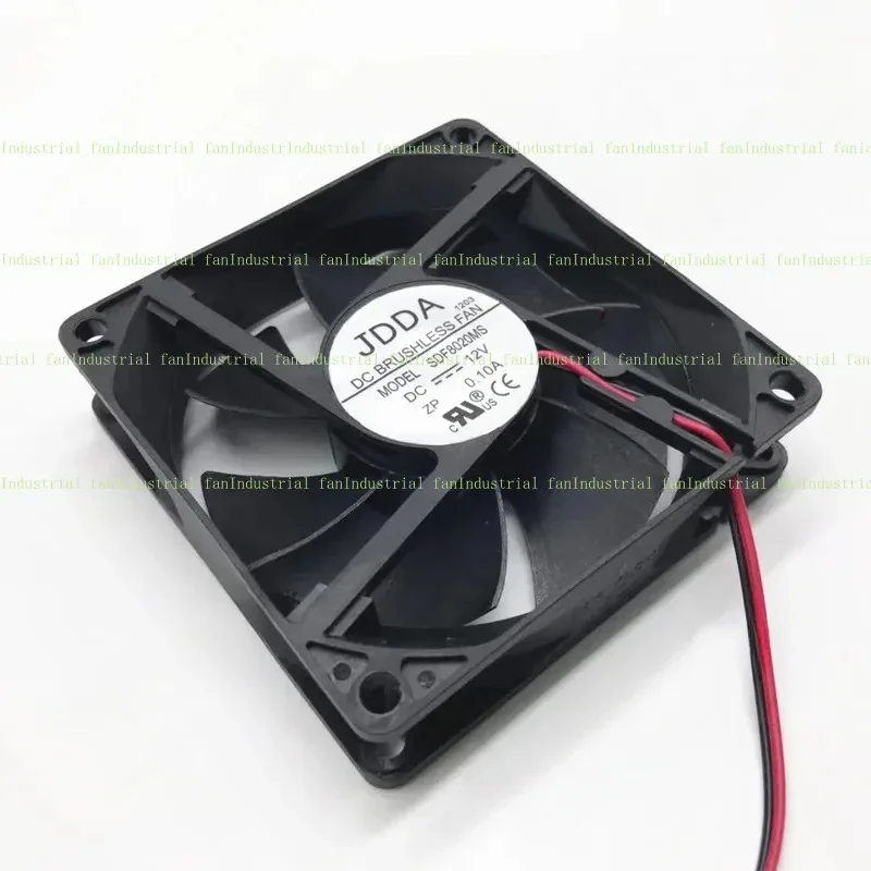 Z JDDA SDF8020MS 12V 0.1A 80x80x20mm Ventilateur carré de serveur à 2 fils