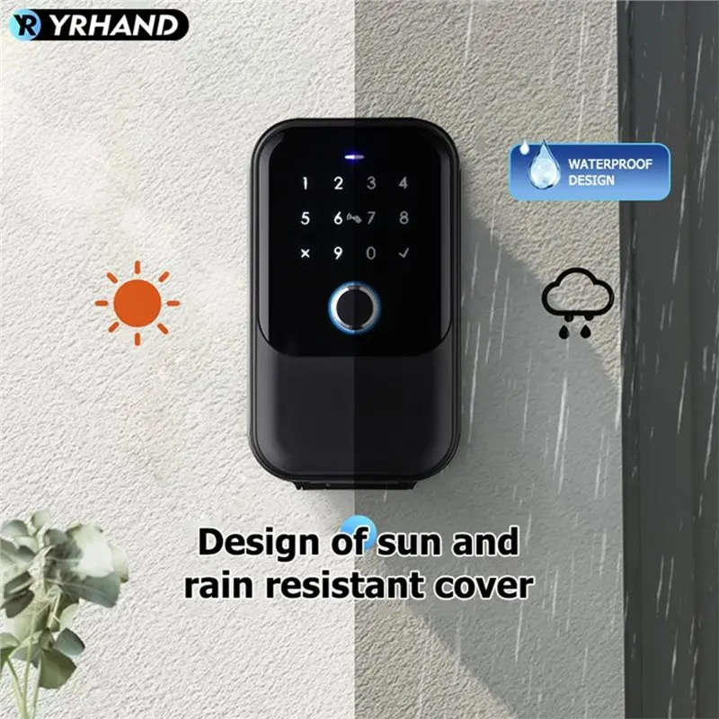 [A92Z!NEW】 Ttlock Smartkey Wireless Electronic Key Safe Lock Box With Digital Code App Control For Home Smartlock For Home Key P