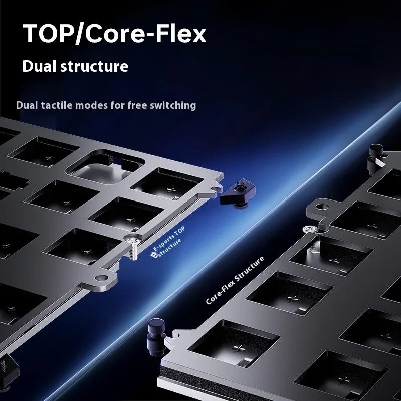 ATK RS7 V2 teclado para juegos por cable interruptor magnético 8K tasa de orolling aleación de aluminio intercambio en caliente estructura superior/core-flex teclado personalizado