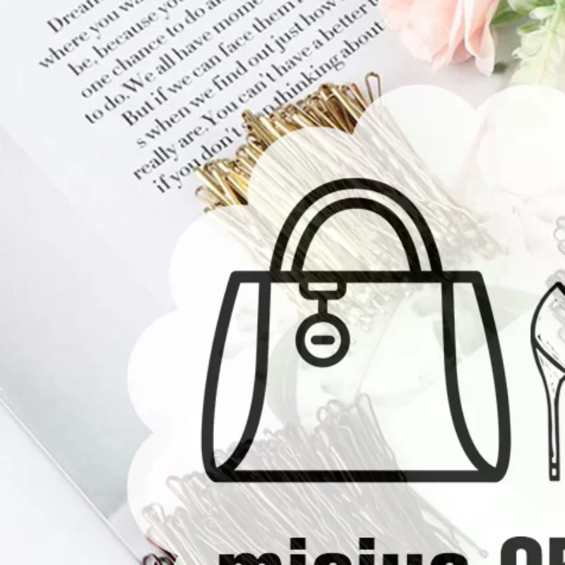 50pcs Women Gold Hair Clip Hairpin Hairstyle Styling Tool Hairgrip U Shape Barrette Hair Clips for Women Hair Accessories
