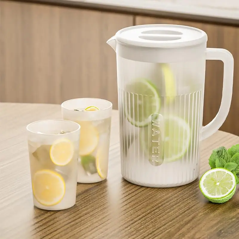 Straining Pitcher 2.7L Large Capacity Beverage Pitchers Airtight Beverage Pitcher Large Drink Jug Tea Container Juice Pitcher