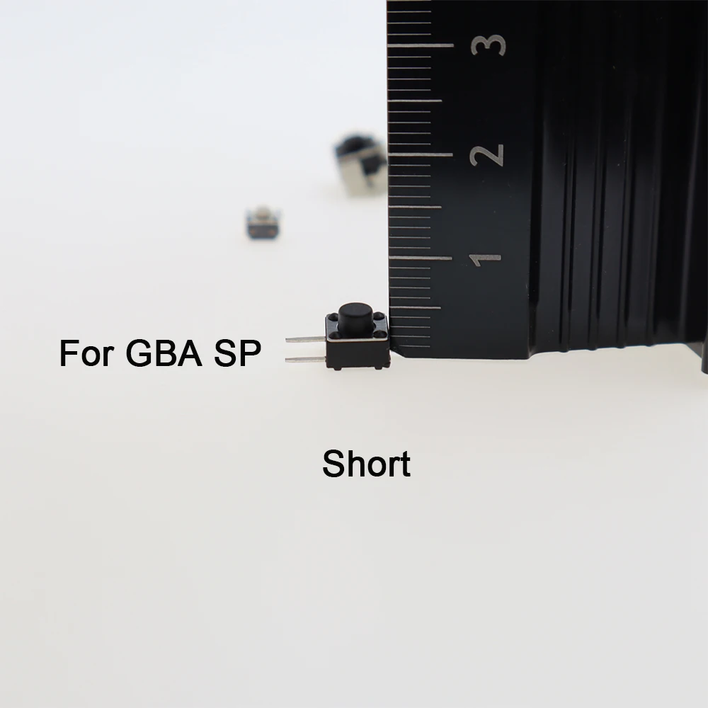 10 قطعة زر الزناد للكتف الأيسر الأيمن لوحدة التحكم GBA GBA SP GBM NDSL L R مفتاح التبديل الجزئي #5