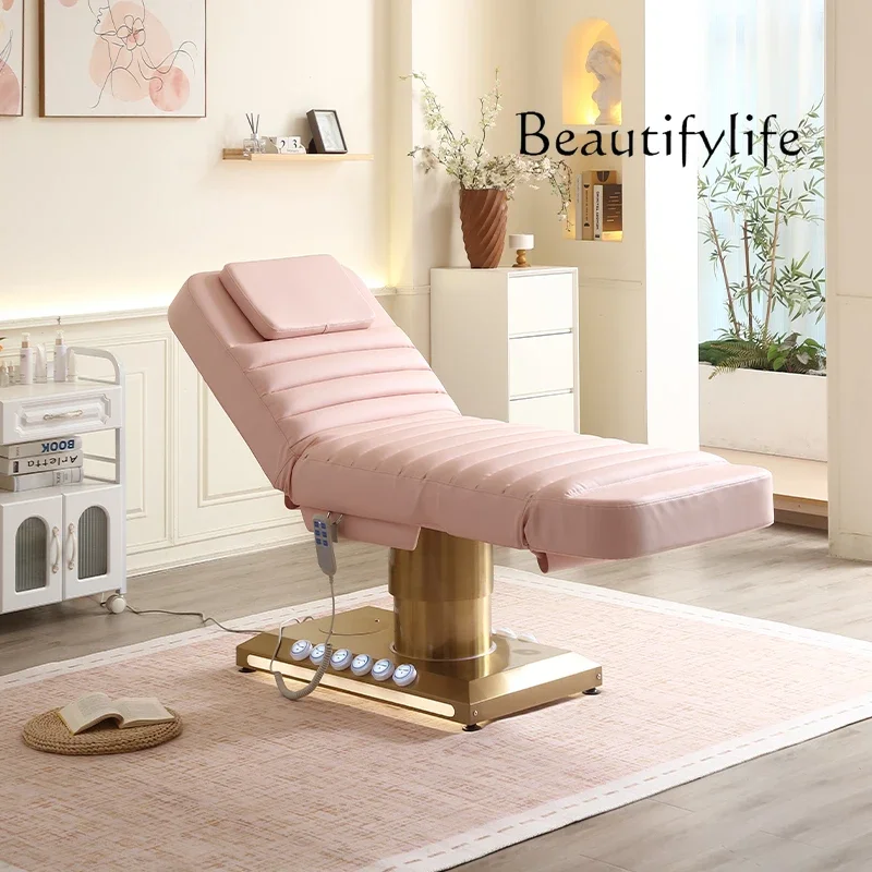 H Electric Beauty Bed Multi-function Adjustment Tattoo Tattoo Body Bed Physiotherapy Chair Electric Lift