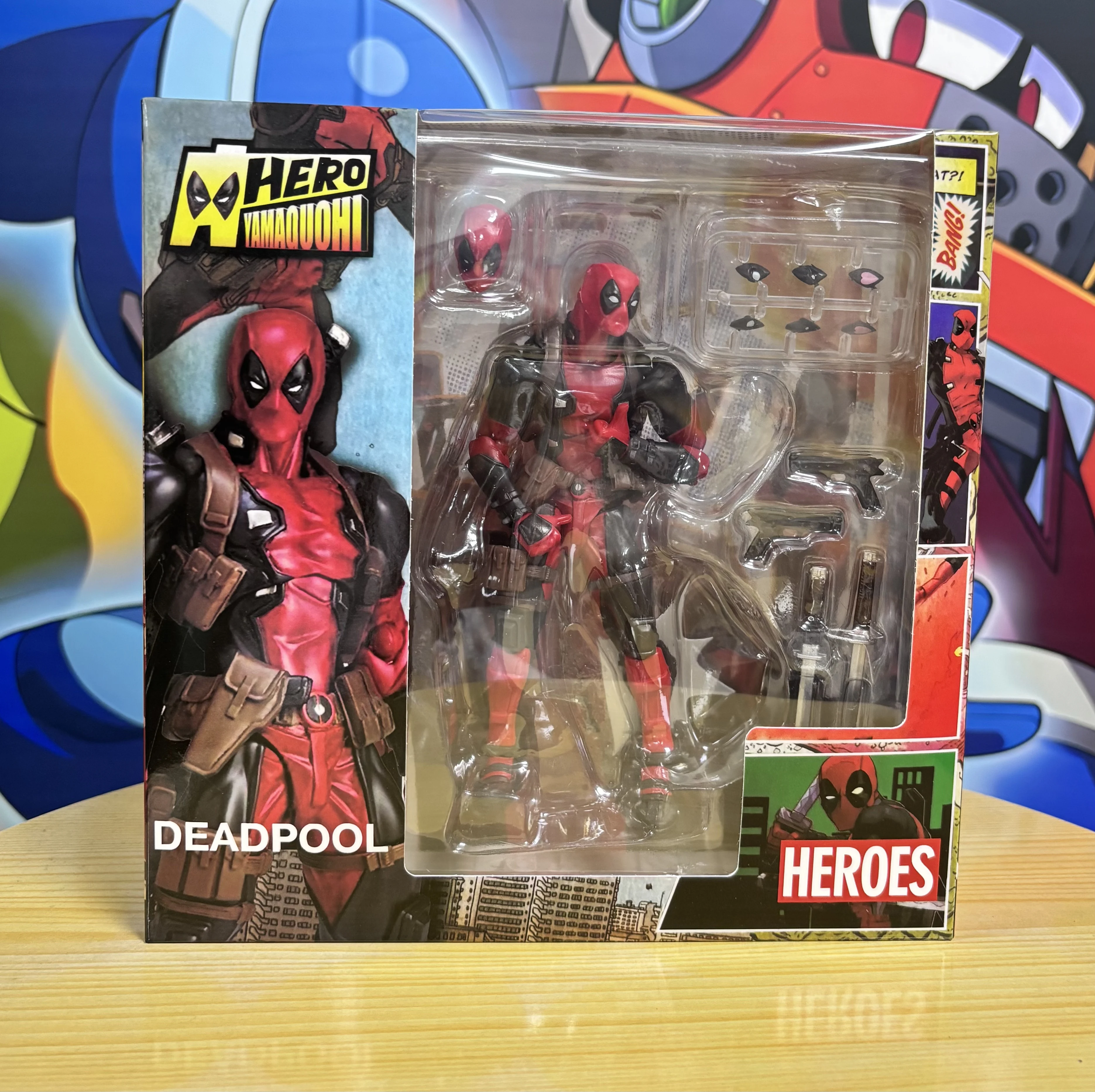 Deadpool Action Figure Model, Werewolf Spider-Man, Venom Toy, Desktop Ornament, Gift for Boys image 6
