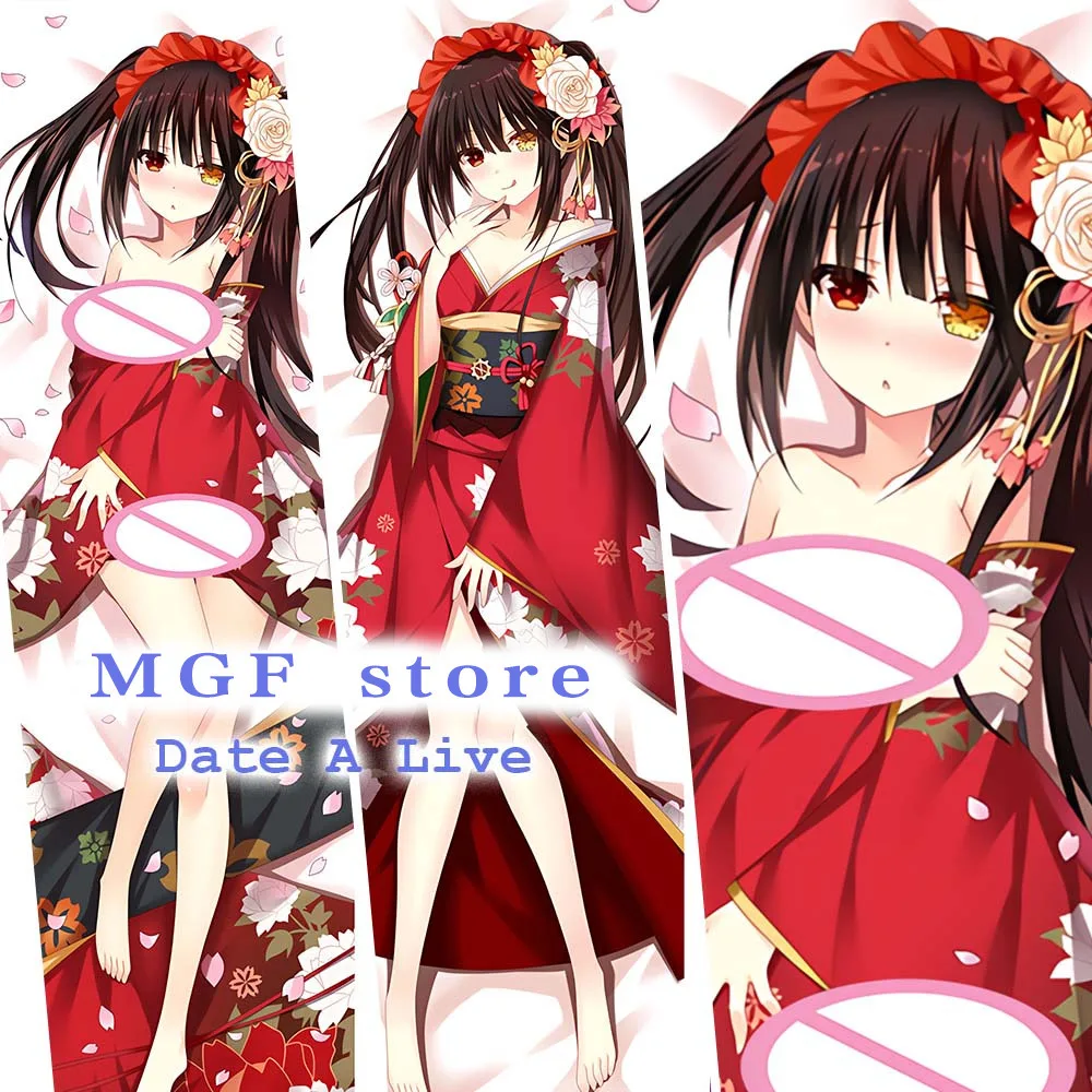 

Date A Live Tokisaki Kurumi Dakimakura мультяшный мягкий чехол для подушки с рисунком в виде тела
