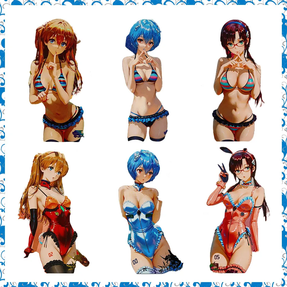 

Anime Goddess Story DIY ACG Premium Glitter Collectible Card Christmas Birthday Gifts Asuka Langley Soryu Ayanami Rei 3PC/Set
