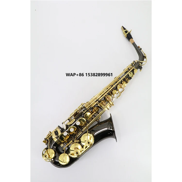 

Professional Gold Alto Saxophone for Musicians and Students New Design Handmade with Brass Tone EB