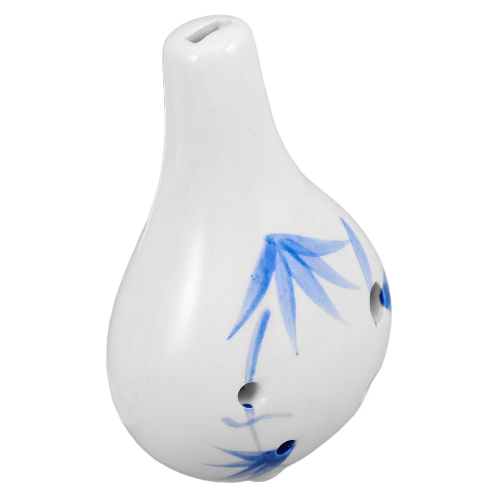 

Mini Ceramic Six-Hole Ocarina Alto C Key Portable Wind Instrument for Outdoor Camping Music and Family Ocarina Instrument