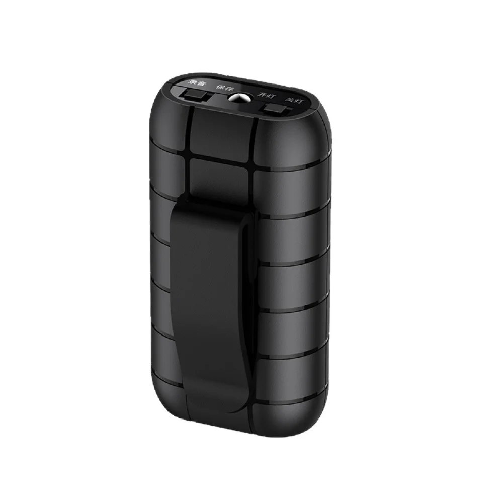 B800 Mini Voice Recorder with Small Back Clip 1500mAh Long Time Recording WAV MP3 HD Lossless Record One Click Record Dictaphone