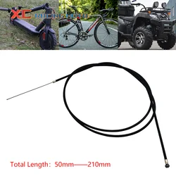 Cable de freno de 50cm a 210cm de longitud para Minimoto, Kart, Dirt Bike, ATV, Scooter Eléctrico, piezas de bicicleta de carretera de montaña, KUGOO M4 Pro