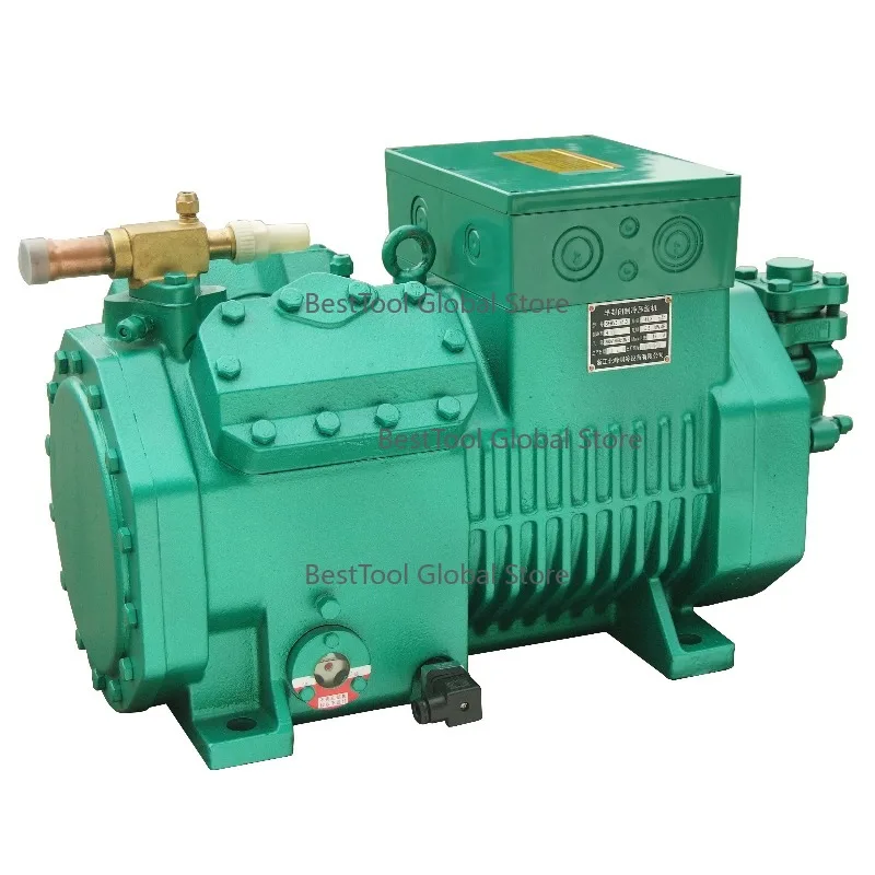 

5h-p Cold Pis-ton Type S-emi Herm-etic Refri-geration Compressor Used R404a and R134a Refrig-eration Compressor Reciprocating