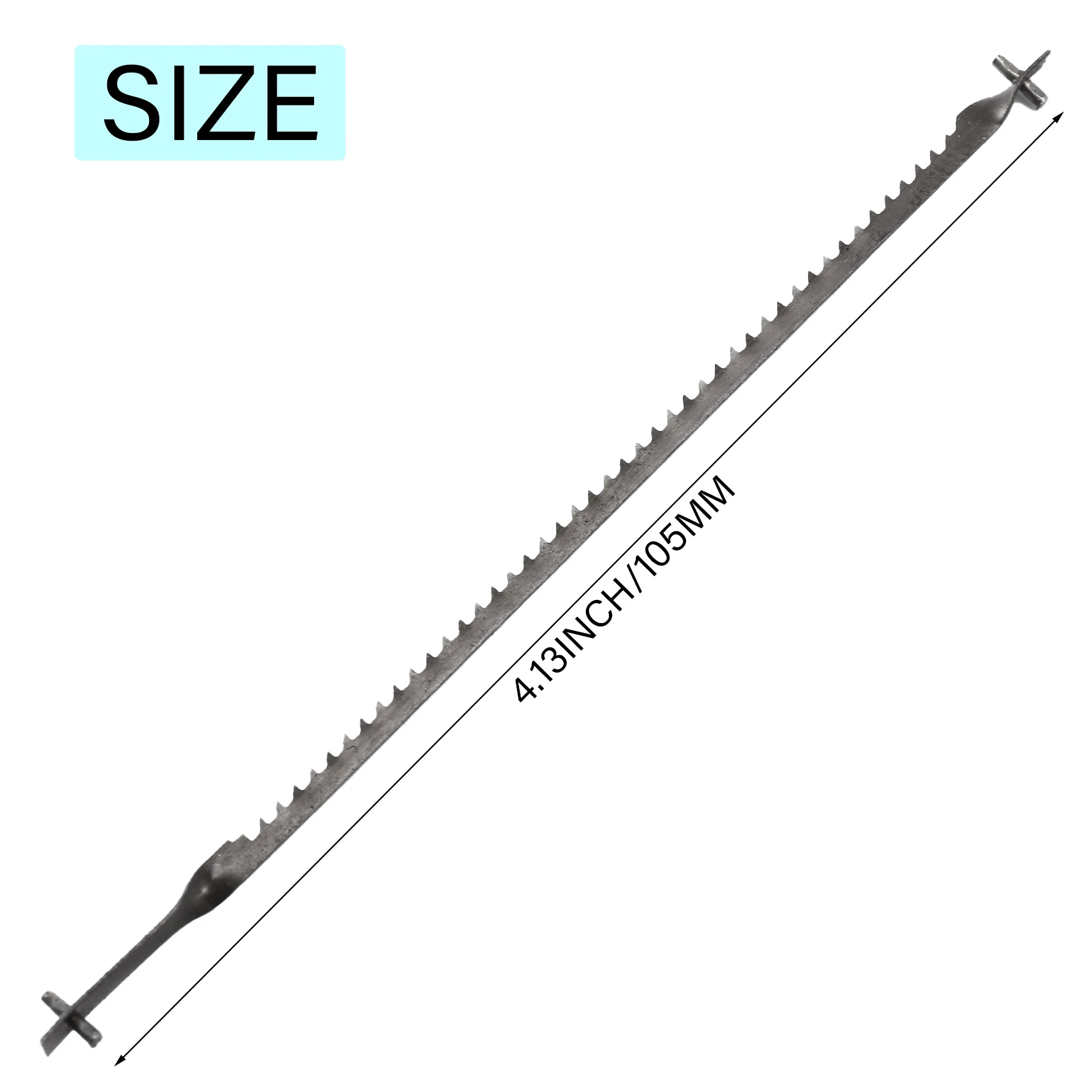 

(WSFS) 48Pcs 4 Inch 105mm Pinned Scroll Saw Blades Wood Cutting Blade for Dremel Moto Saw