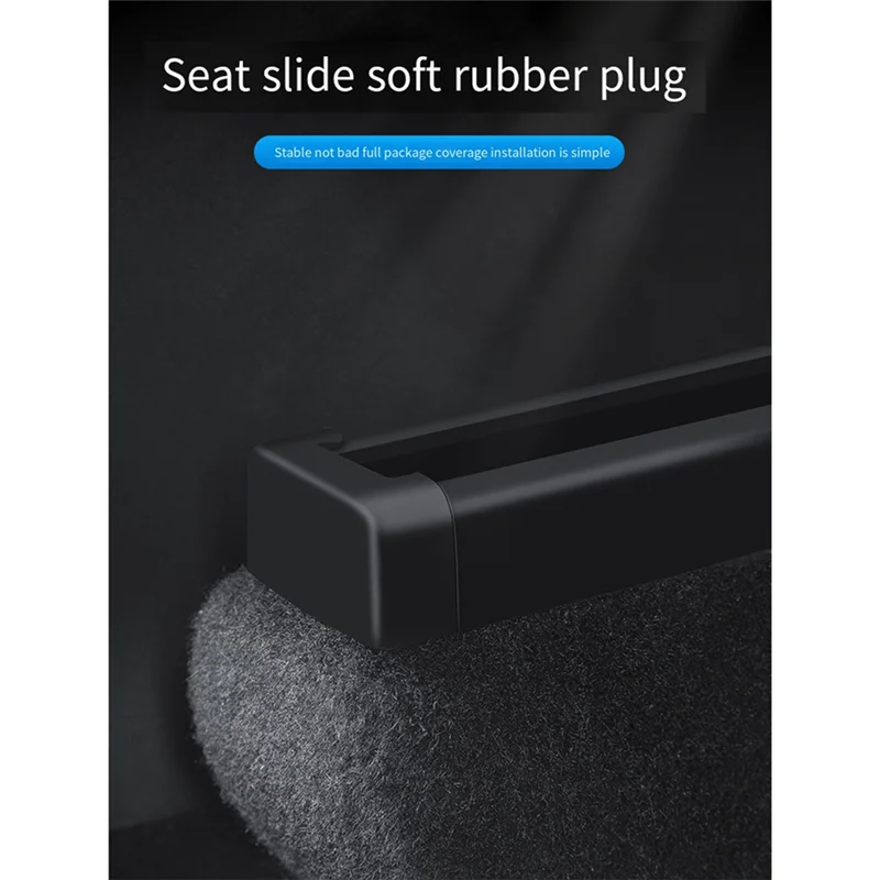 Car Anti-Collision Protection Cover Seat Slide Protection Cover For Tesla Model Y 3 Interior Modification Replacement