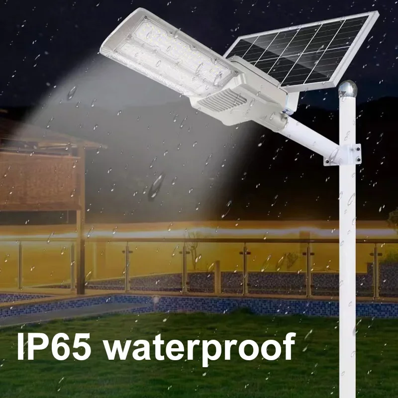 Imagem -03 - Luzes de Rua Solares com Controle Remoto Poderosa Luz de Parede Exterior Impermeável Super Bright Iluminação Rodoviária