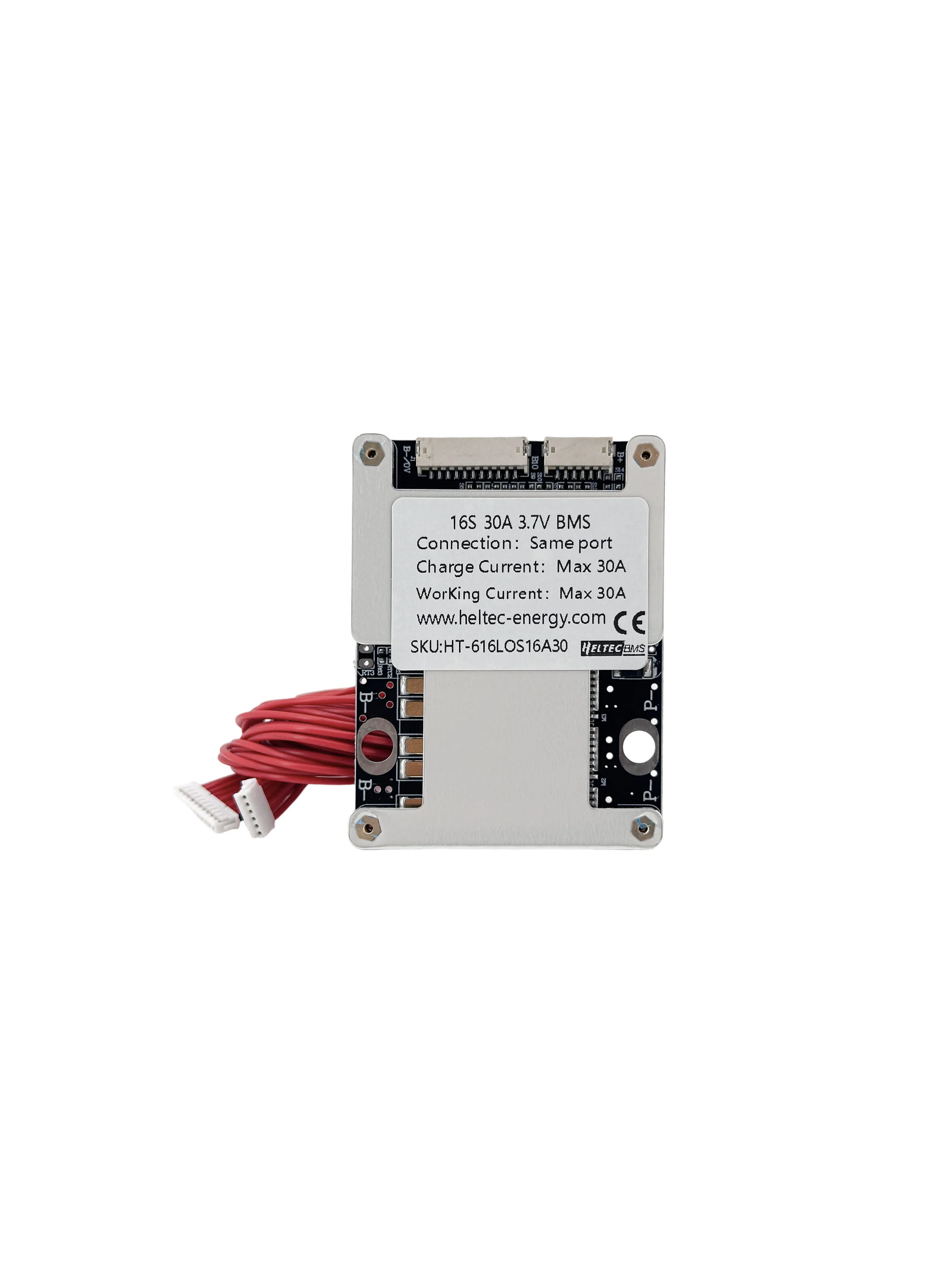 HeltecBMS bms 16s 48v lifepo4 battery 30A 50A 80A Lipo lithium /Lifepo4  battery bms 48v 13S 60V battery management system
