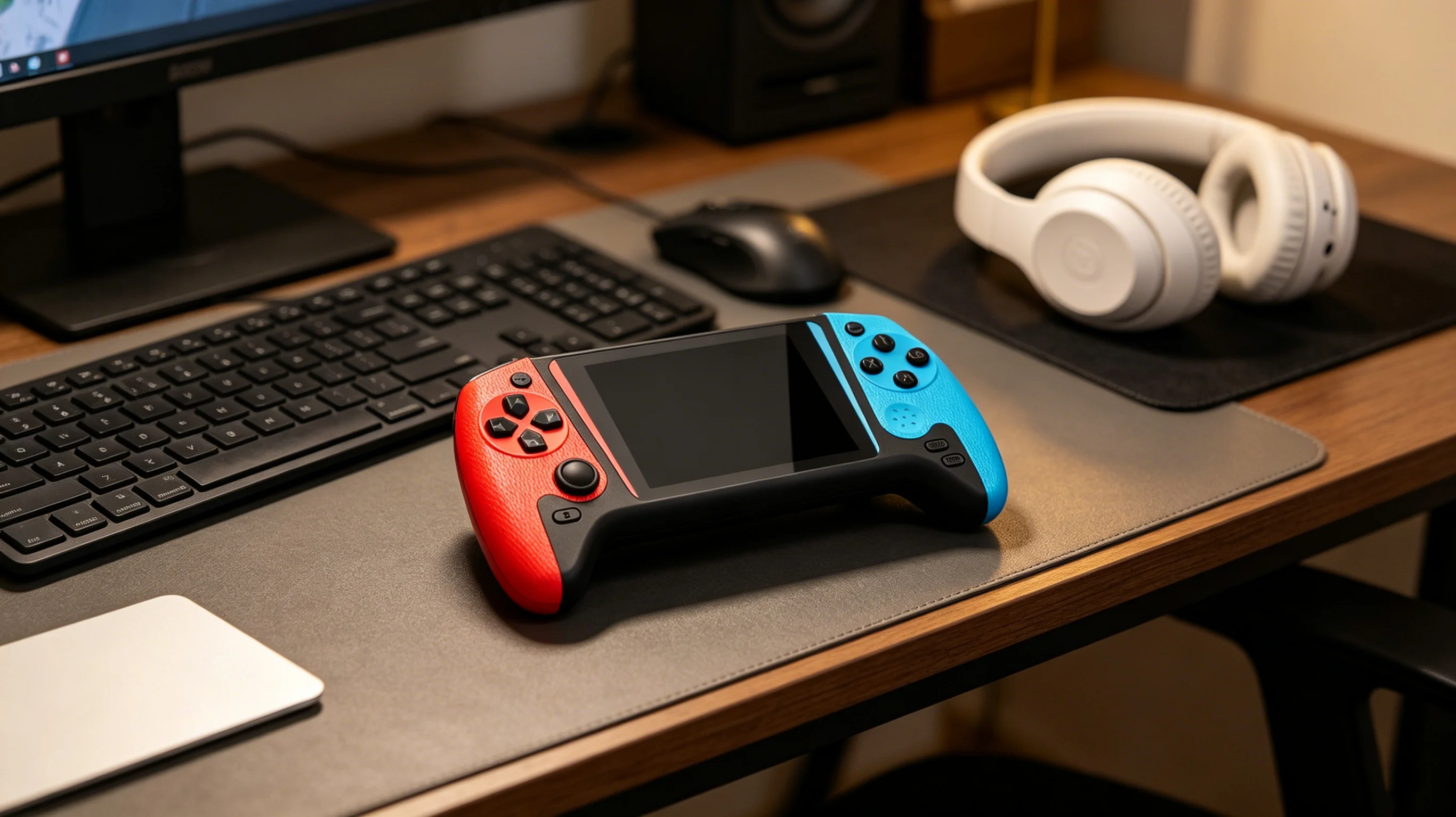Console Rétro Portable – 500 Jeux 8 Bits – Écran 7,6 Cm – 2 Joueurs – Batterie 1020 MAh – Moins De 100 G – Sortie TV – Cadeau Nostalgique