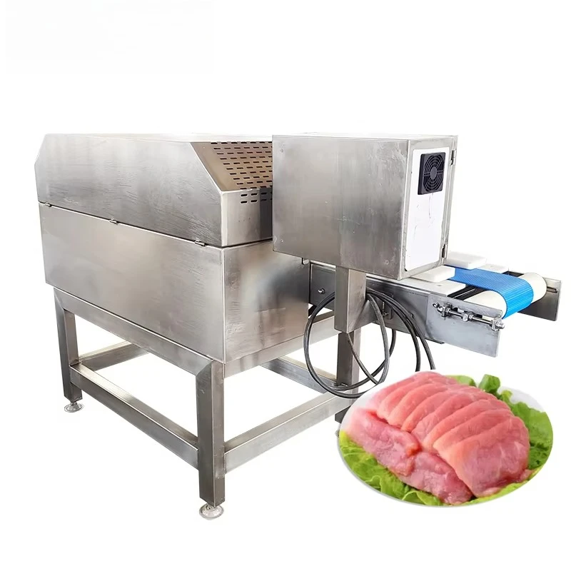 Intelligent Fresh Meat Slicer Machine Equal Weight Continuous Portion Control Cutter High Precision