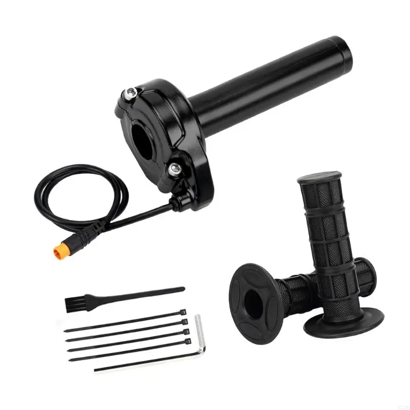 M76E Full Twist Throttle Elektro-Dirt-Bike-Zubehör für Macfox E-Bike 3-Pin-Griff – Detail 8