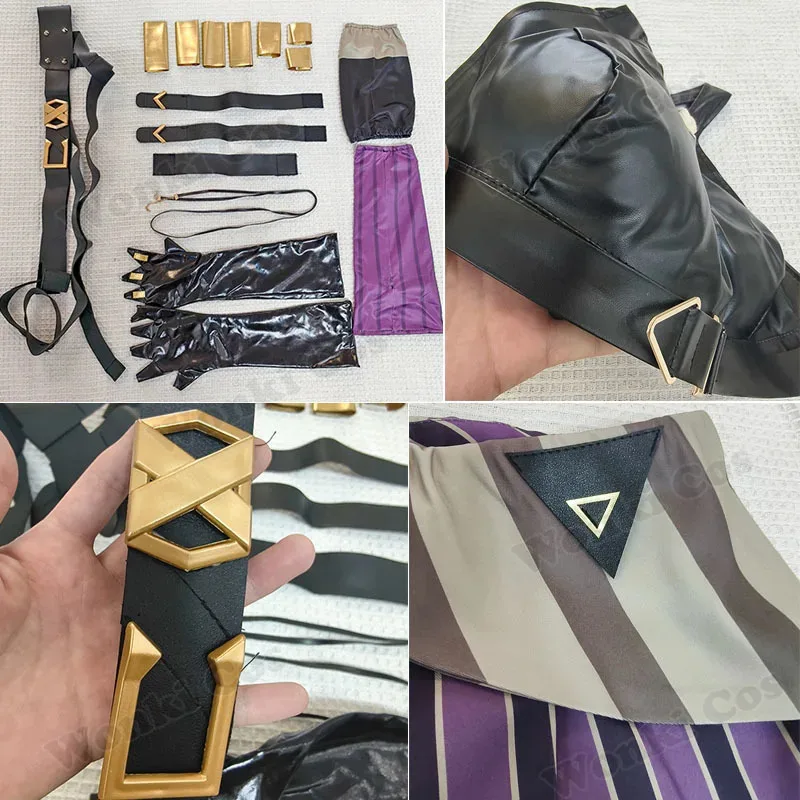 

aaa12 3Аниме Arcane Костюм Обувь Сапоги Jinx Косплей Парик Длинные волосы для женщин Хэллоуин Карнавальные наряды