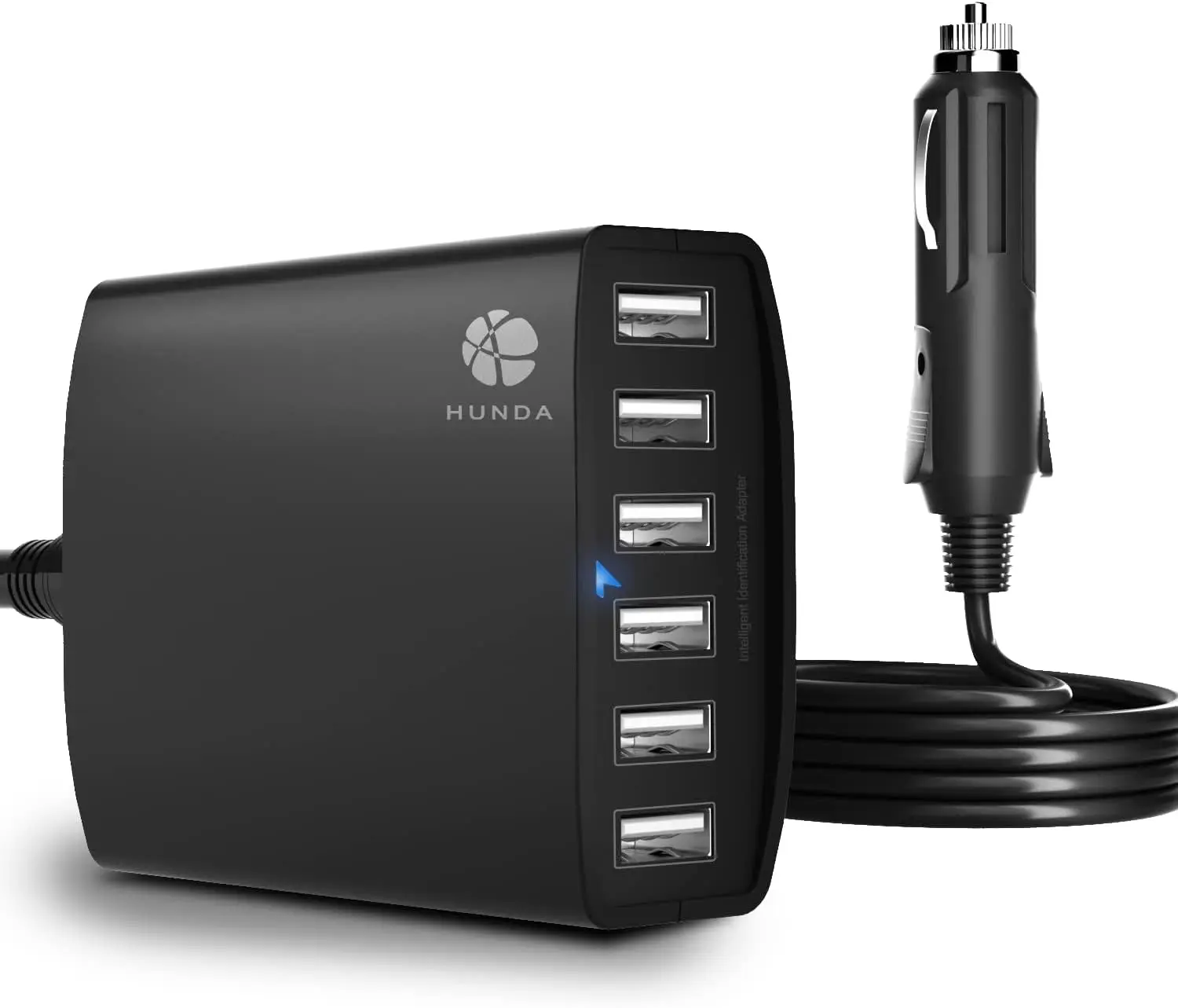 

Автомобильное зарядное устройство с 6 портами USB мощностью 50 Вт для iPhone 13/12/11 и других устройств