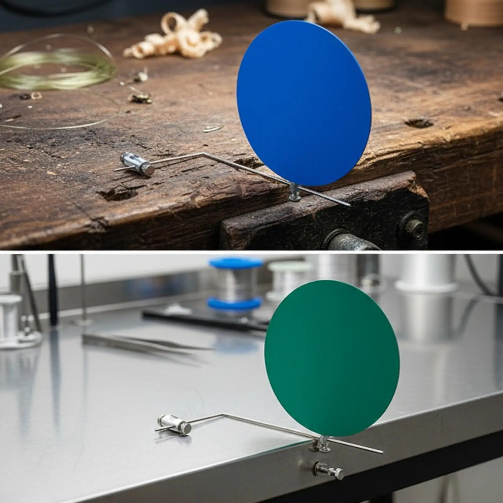 Durable Fly Tying Hook Holder Vise with Solid Backdrop for Precise Thread Control on Hobby Desk