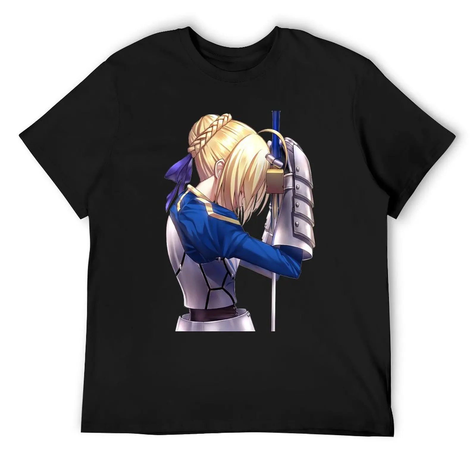 saber (fate) T-Shirt man t shirt cheap stuff blacks boys animal print men clothes