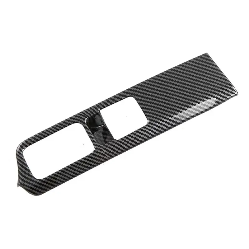 

A54K-Для Santa Fe MX5 2023 2024 LHD, накладка на панель управления фарами из углеродного волокна, аксессуары