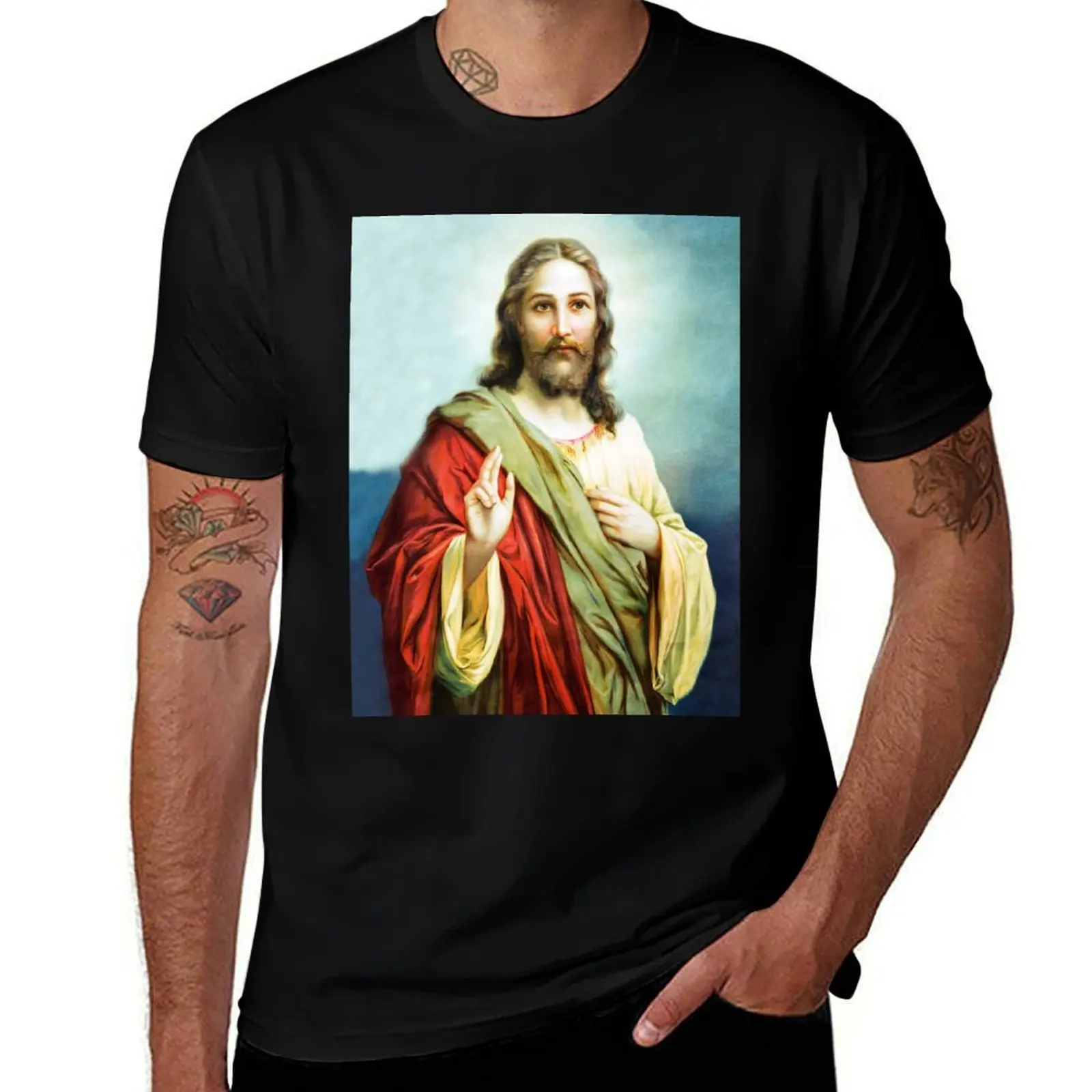T-shirt à manches courtes pour entraînement et performance Jesus Bliss