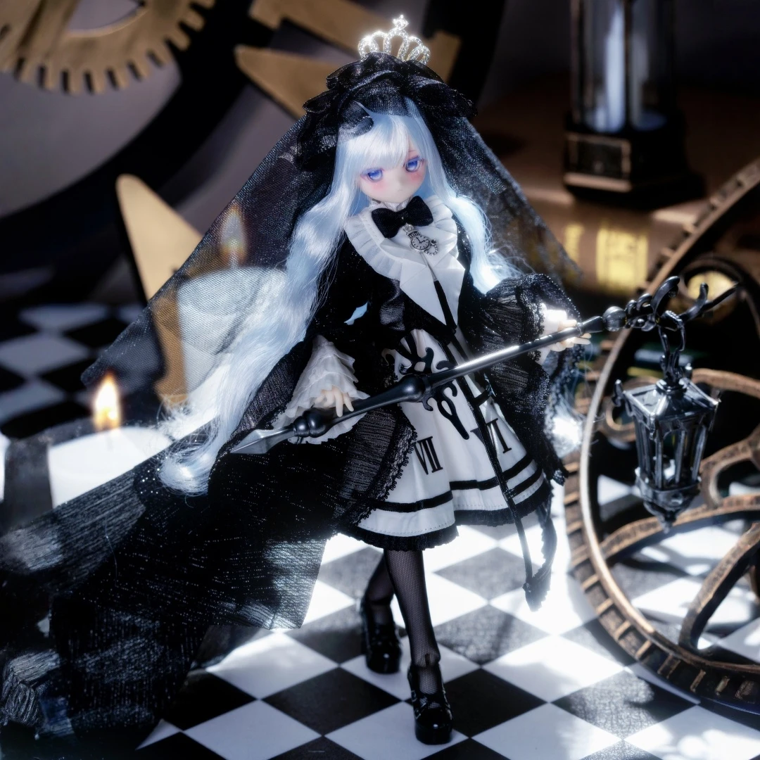 Genuine Time Rift & The Music Box Series Special 1/6 Action Figure Bjd Blind Box Limited Hang Card Cute Doll Model Collect Gift