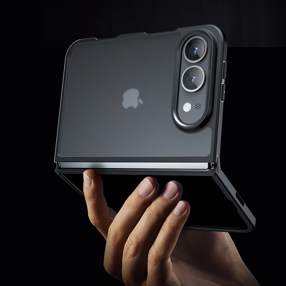 Matowe etui na iPhone Duo, pokrowiec na Apple iPhone Duo, odporne na wstrząsy, wykonane z TPU i silikonu, ochronne etui na tył telefonu iPhone Duo. — zdjęcie produktu 4