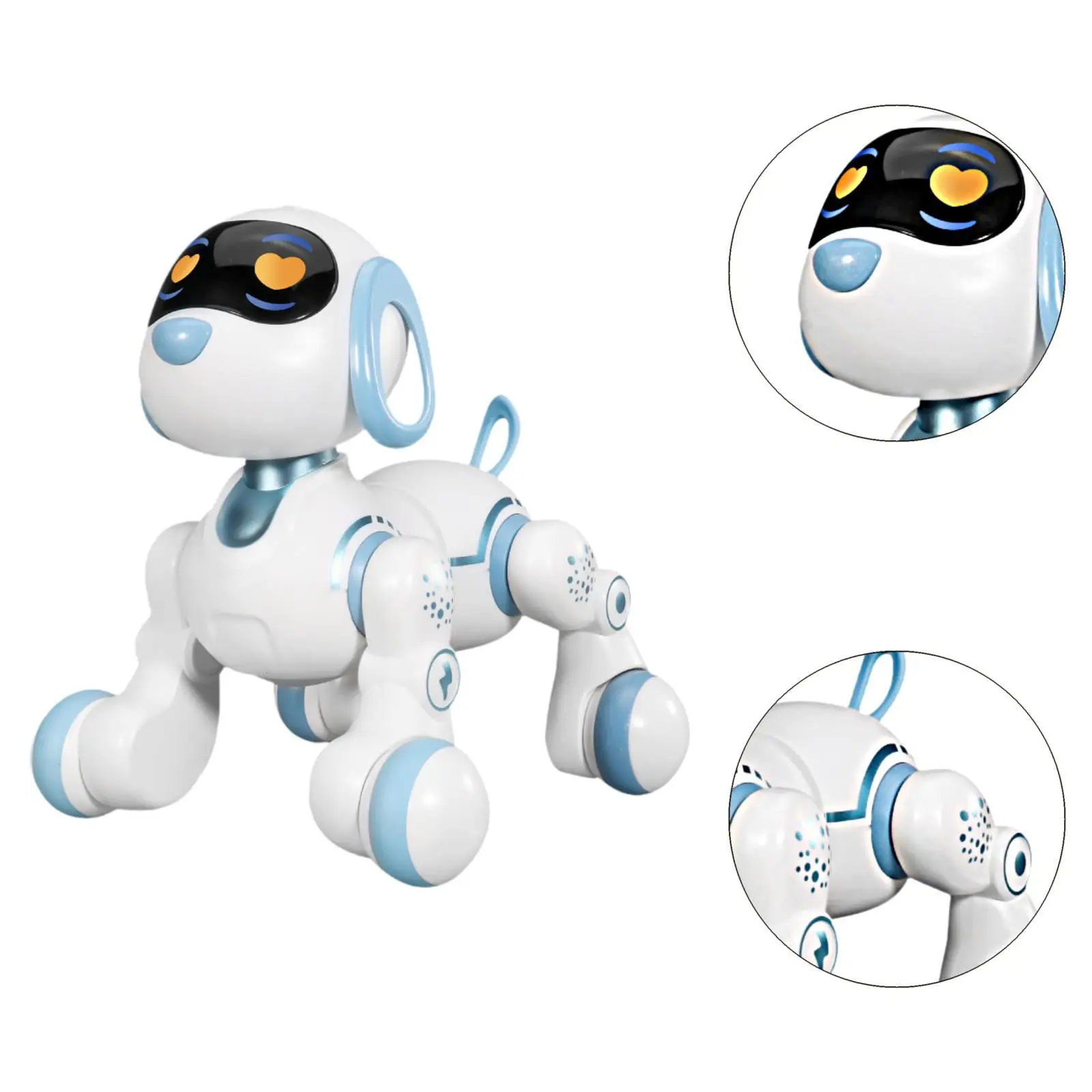 Jouet électronique pour chien robot, jouet coule pour animal de compagnie, couché, électrique, mécanique