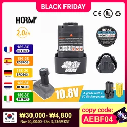 Rechargeable Battery 10.8V Lithium-Ion for Makita Series Cordless Drill/Saw/Screwdriver/Wrench/Grinder Brushless Power Tool