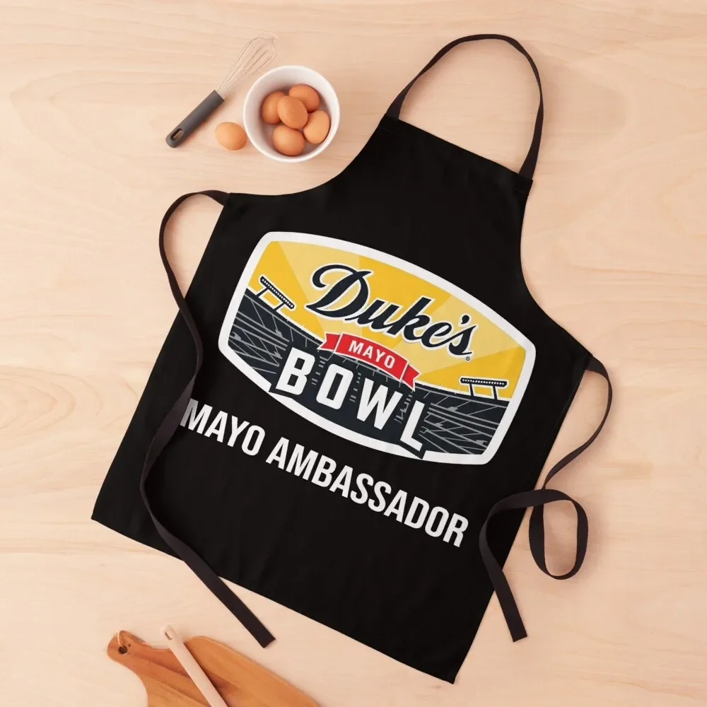 

Dukes mayo bowl Apron Christmas gift Barber Nursing Apron