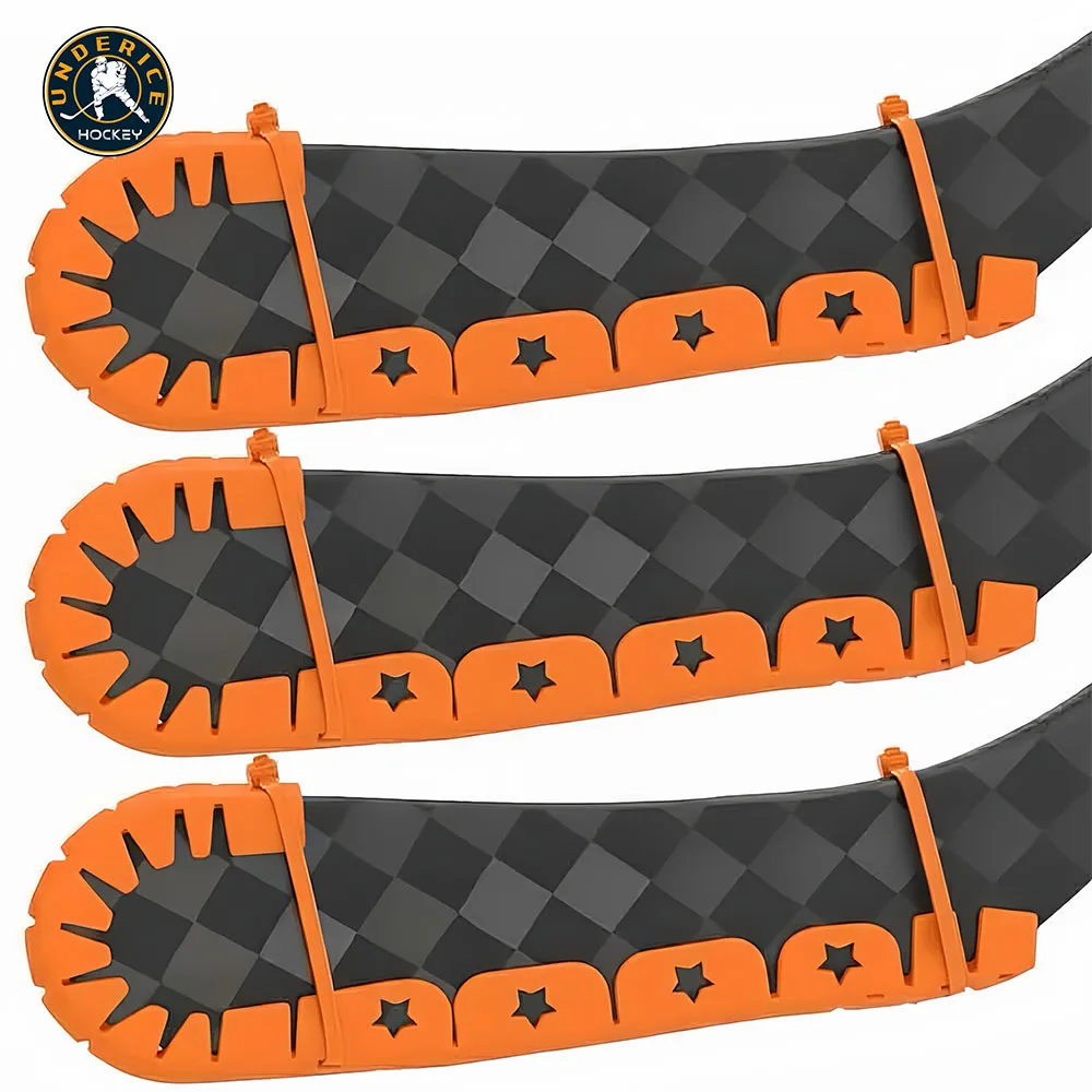 3 قطعة عصا هوكي الجليد شفرة حامي مادة البولي بروبيلين ملحقات هوكي الجليد لممارسة التدريب على هوكي الجليد